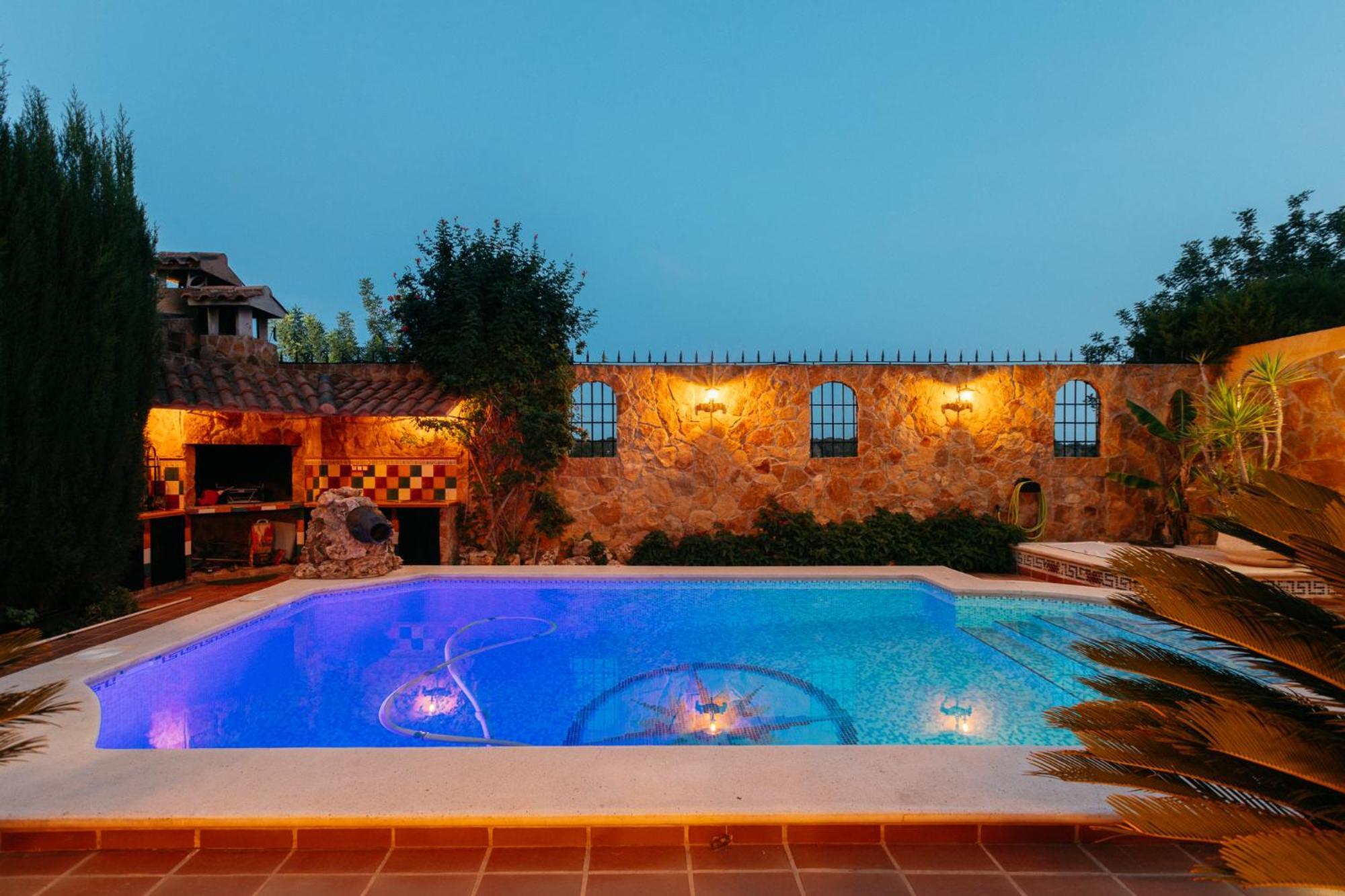 Chalet, Villa Rodeada De Naturaleza Piscina A Doce Klm De Valencia Y 7 Del Aeropuerto Exteriér fotografie