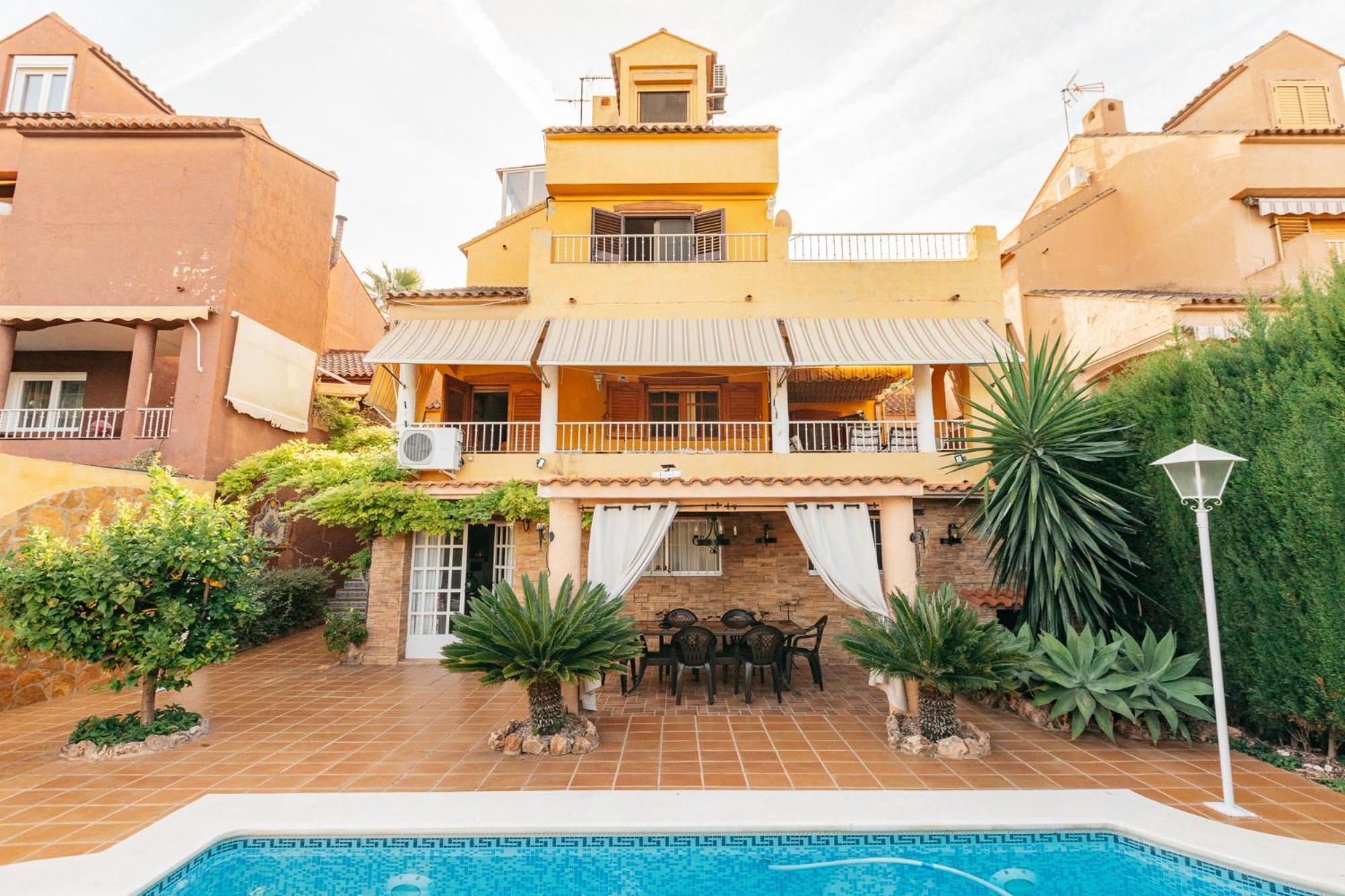 Chalet, Villa Rodeada De Naturaleza Piscina A Doce Klm De Valencia Y 7 Del Aeropuerto Exteriér fotografie